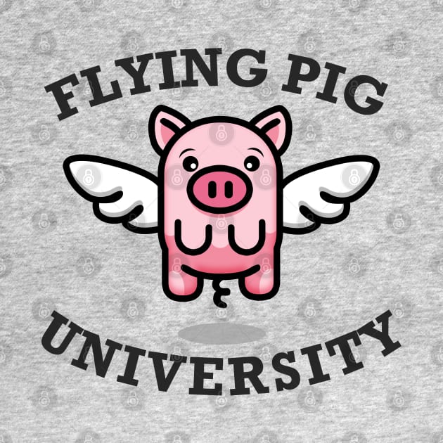 Pigs fly University by richhwalsh